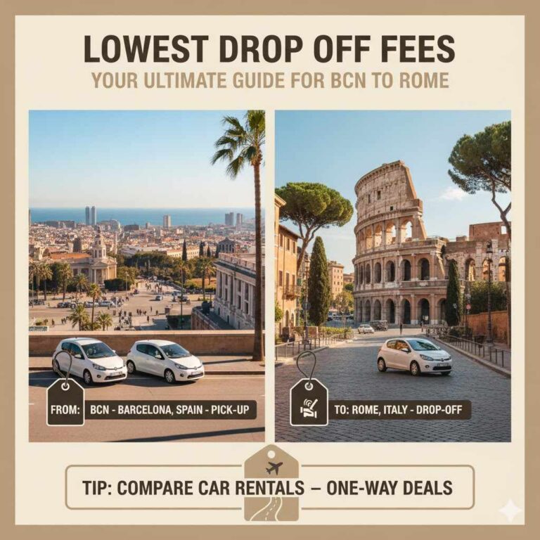Lowest Drop Off Fees