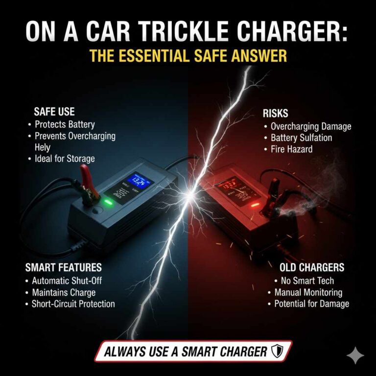 On a Car Trickle Charger