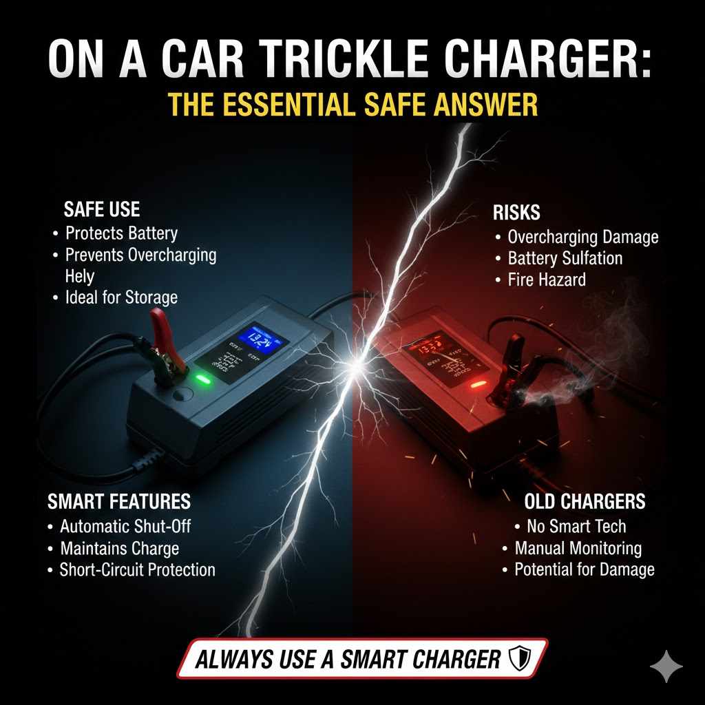 On a Car Trickle Charger