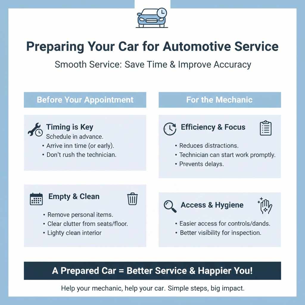 Preparing Your Car for Automotive Service


