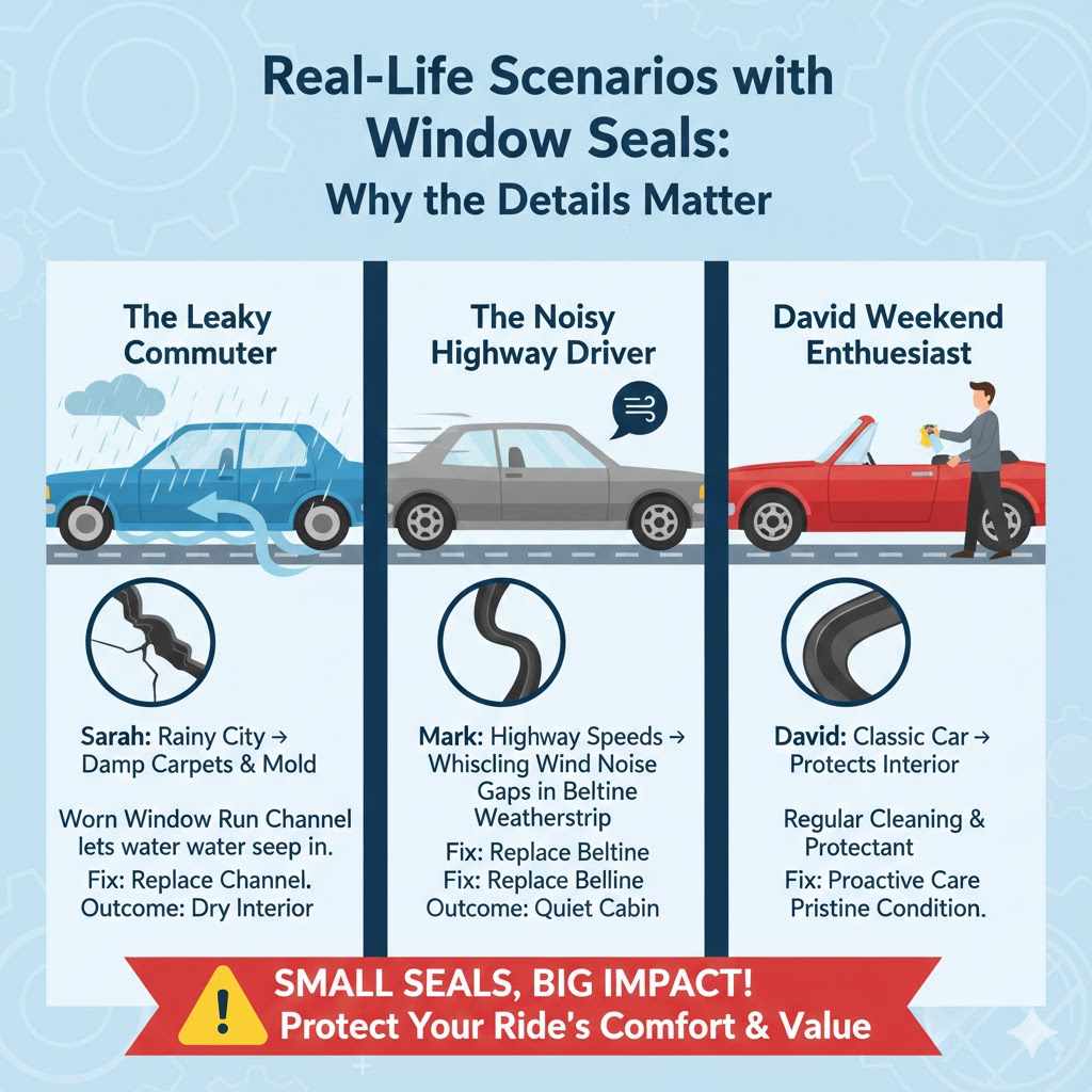 Real-Life Scenarios with Window Seals

