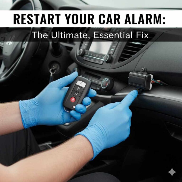 Restart Your Car Alarm
