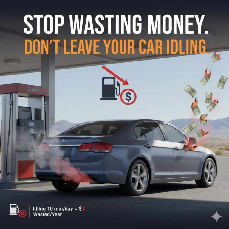 Stop Wasting Money Don’t Leave Your Car Idling
