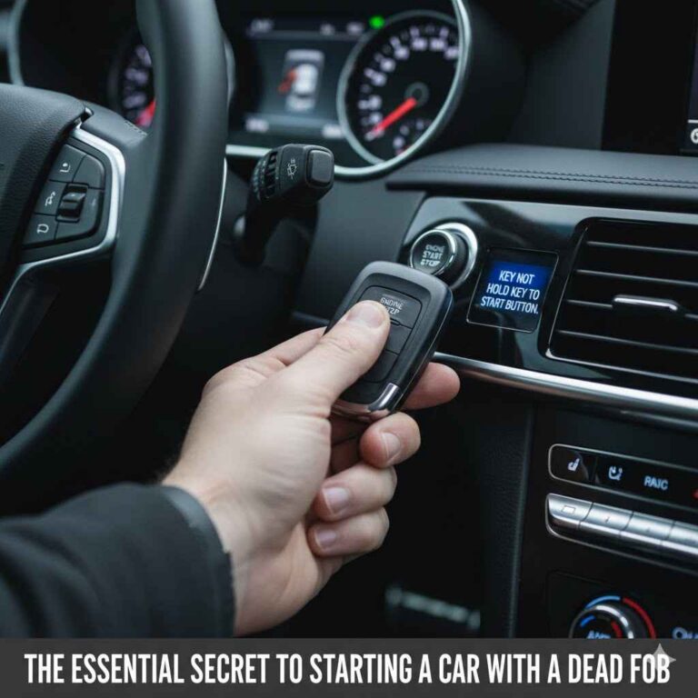 The Essential Secret to Starting a Car With a Dead Fob