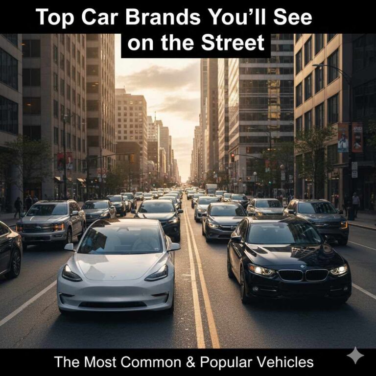 Top Car Brands You’ll See on the Street