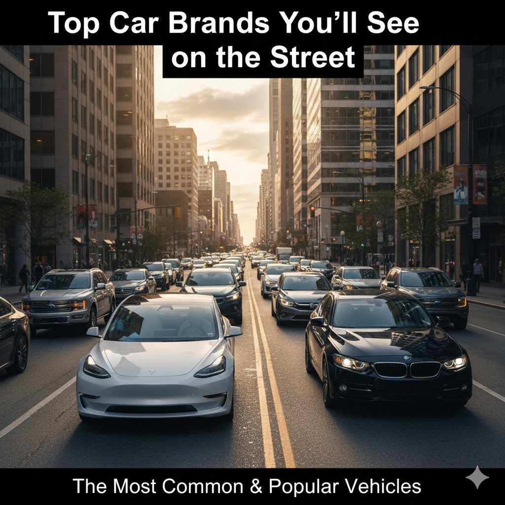 Top Car Brands You’ll See on the Street