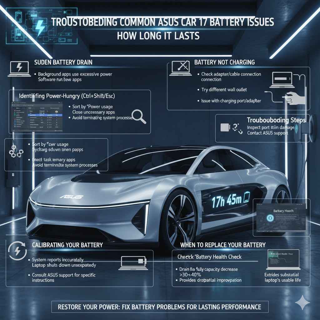 Troubleshooting Common ASUS Car 17 Battery Issues