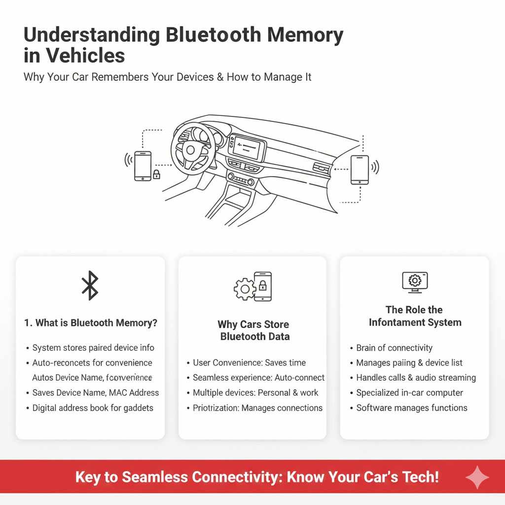 Understanding Bluetooth Memory in Vehicles

