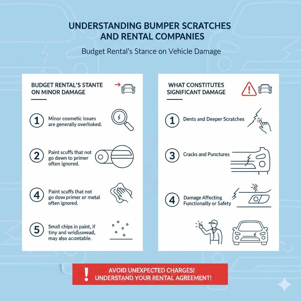 Understanding Bumper Scratches and Rental Companies

