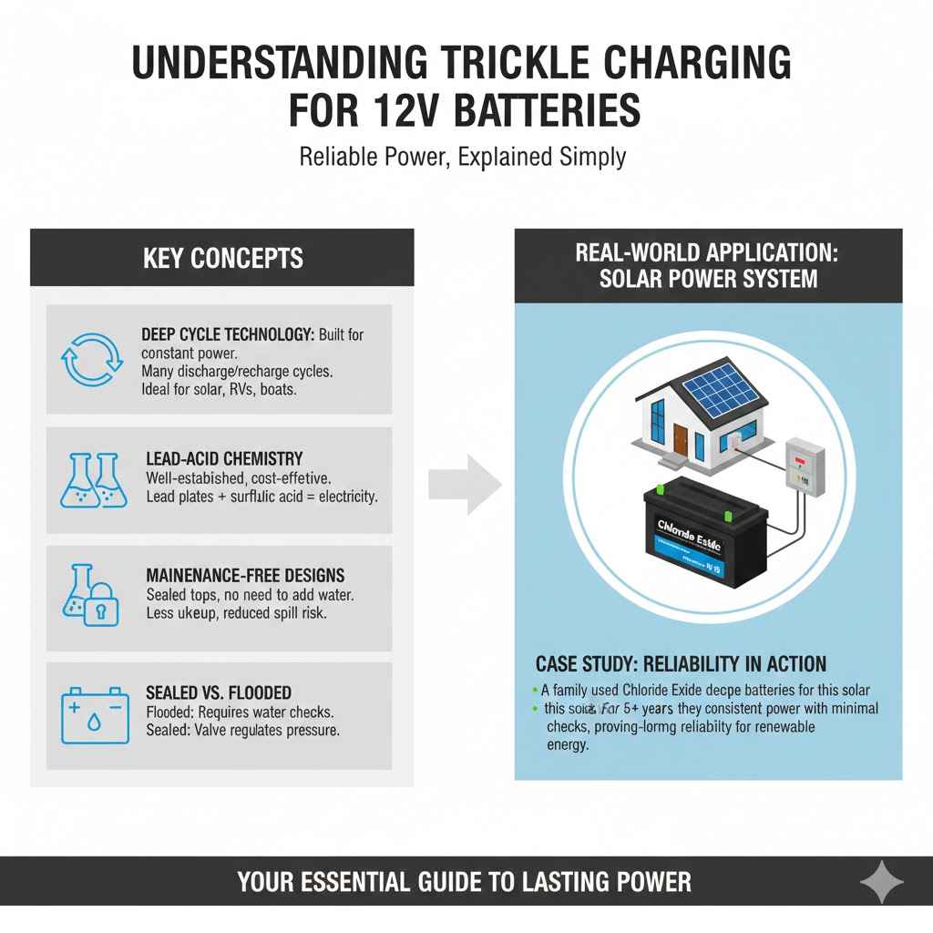 Understanding Trickle Charging for 12V Batteries