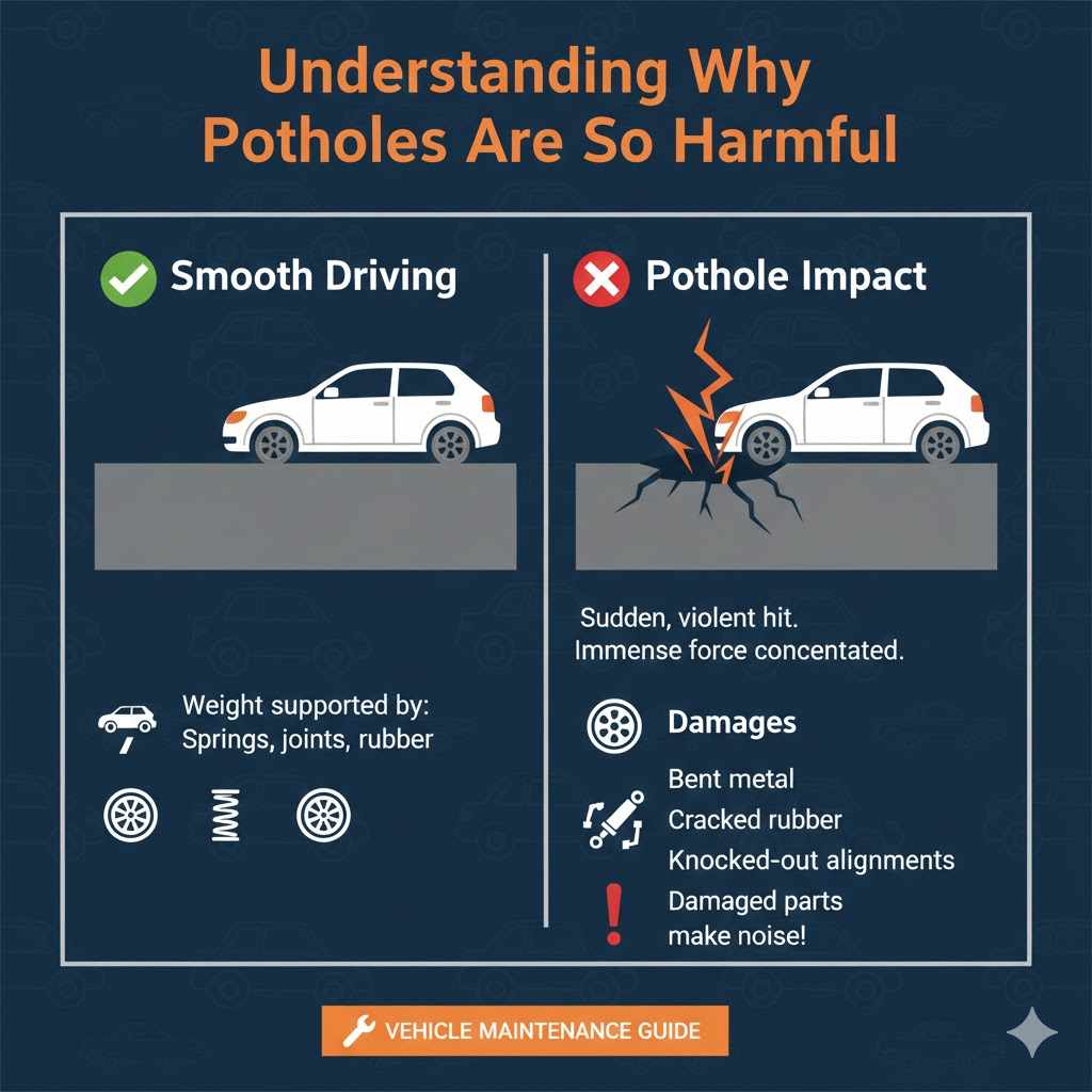 Understanding Why Potholes Are So Harmful

