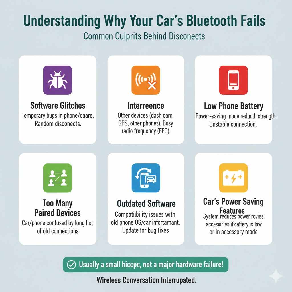 Understanding Why Your Car’s Bluetooth Fails