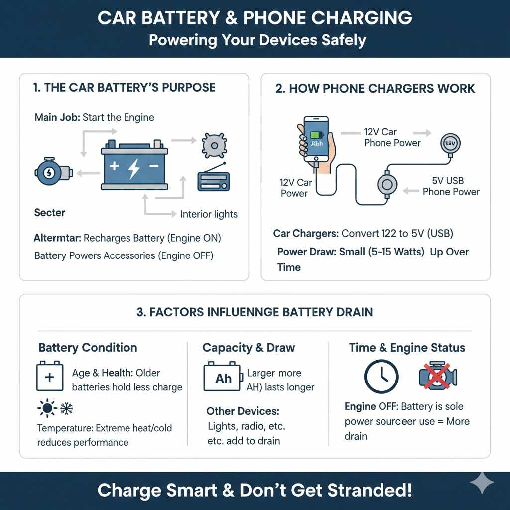 Understanding Your Car Battery and Phone Charging