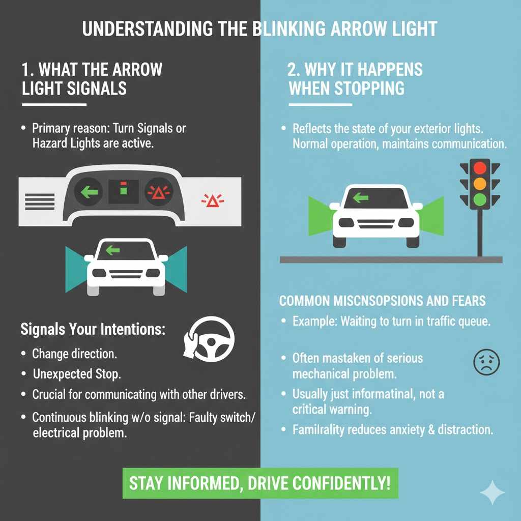 Understanding the Blinking Arrow Light

