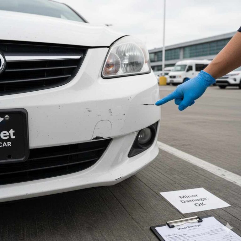 What Bumper Scratches Will Budget Rental Ignore