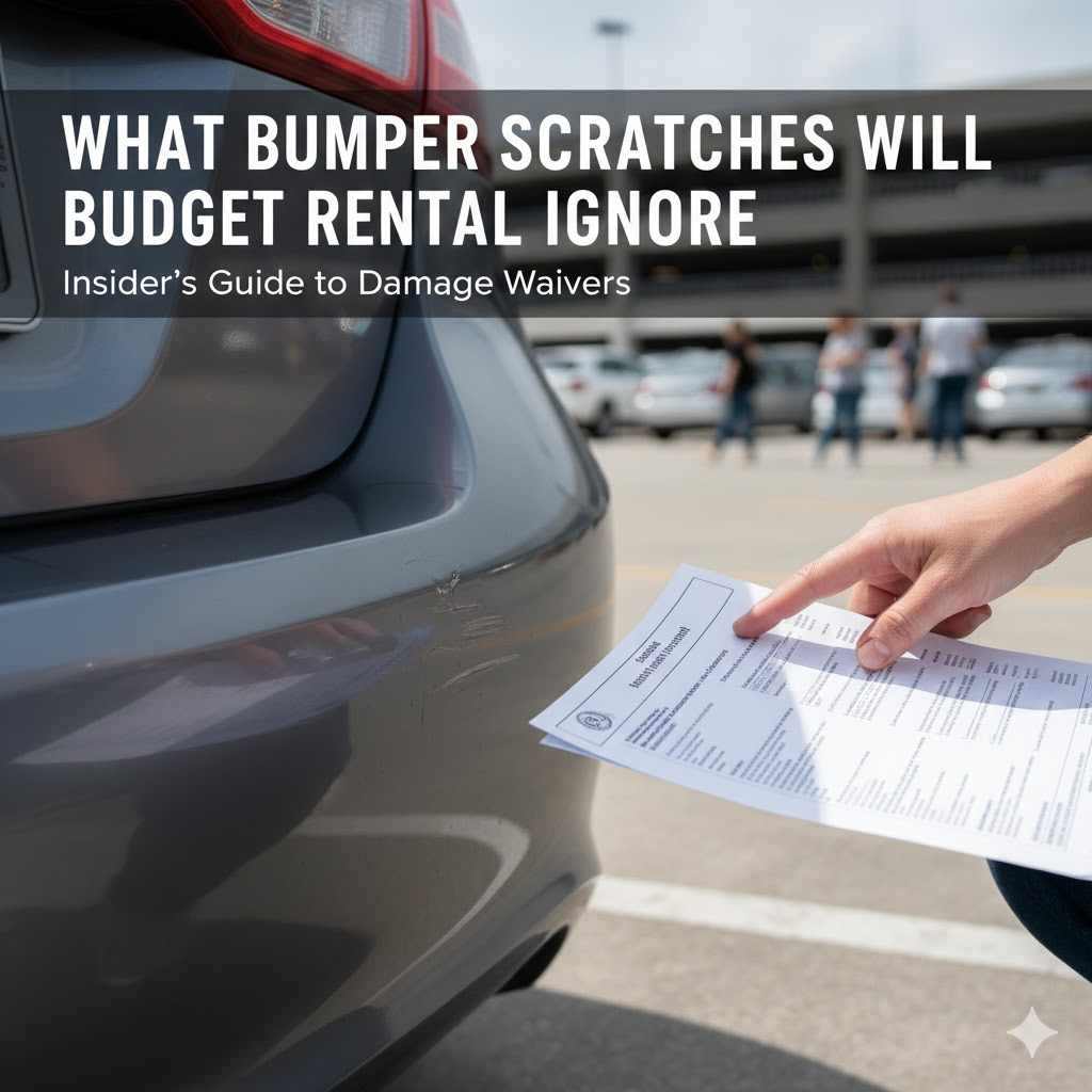 What Bumper Scratches Will Budget Rental Ignore