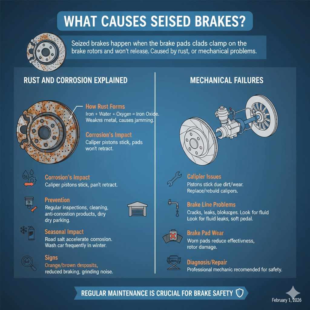 What Causes Seized Brakes