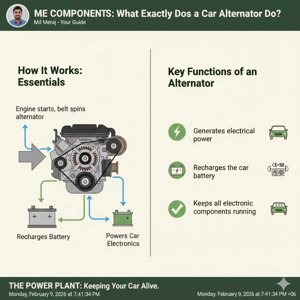 What Exactly Does a Car Alternator Do