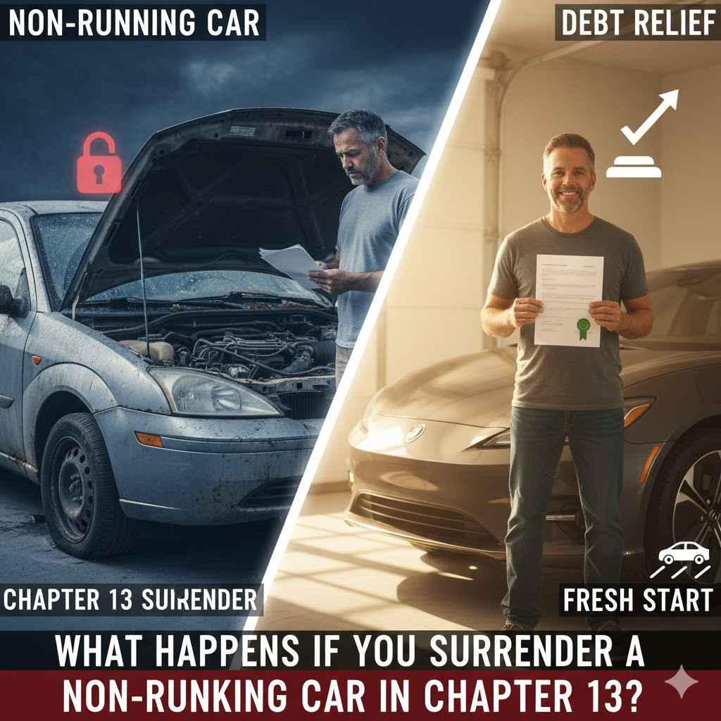 What Happens If You Surrender a Non-Running Car in Chapter 13