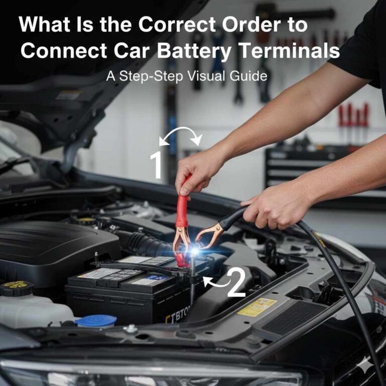 What Is the Correct Order to Connect Car Battery Terminals