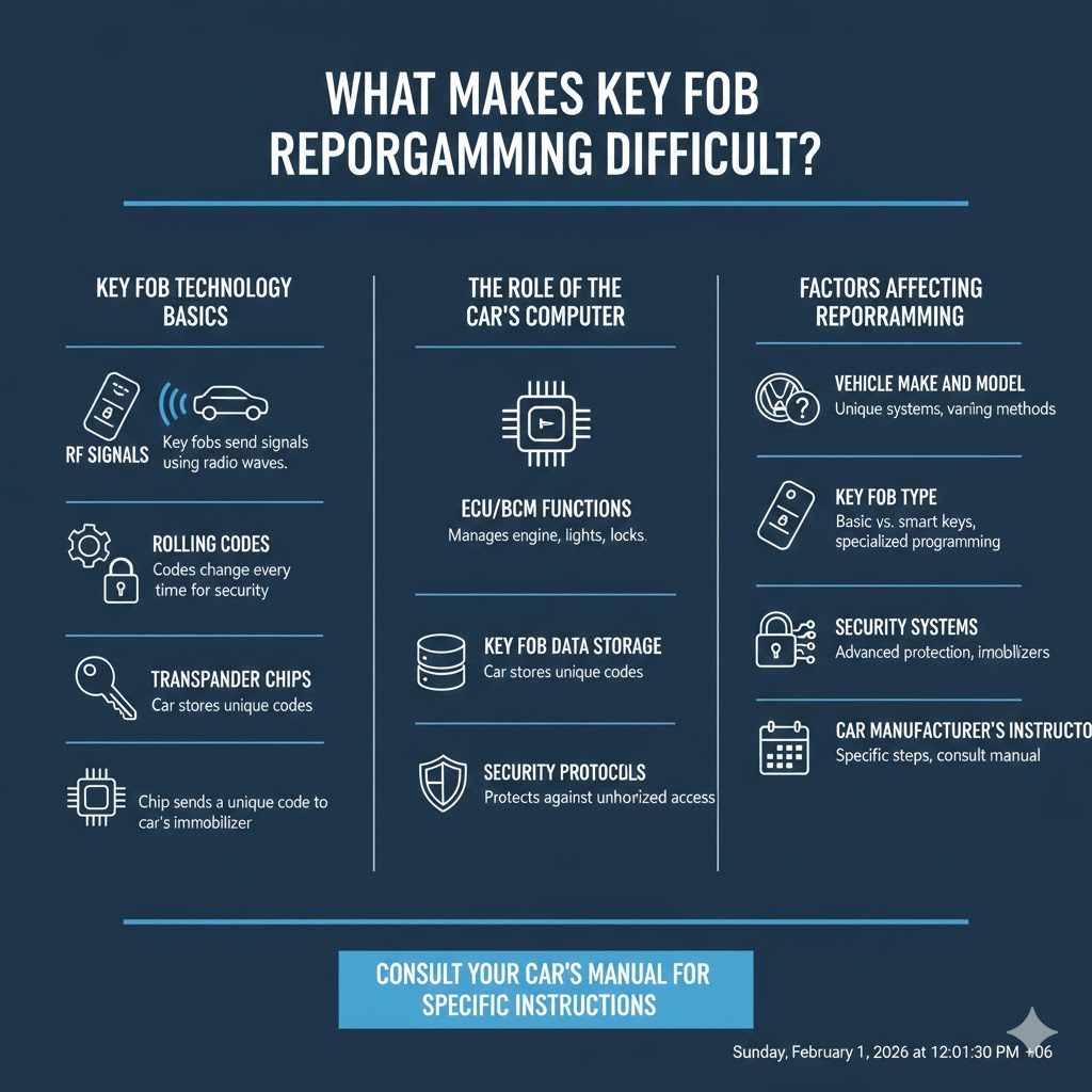 What Makes Key Fob Reprogramming Difficult