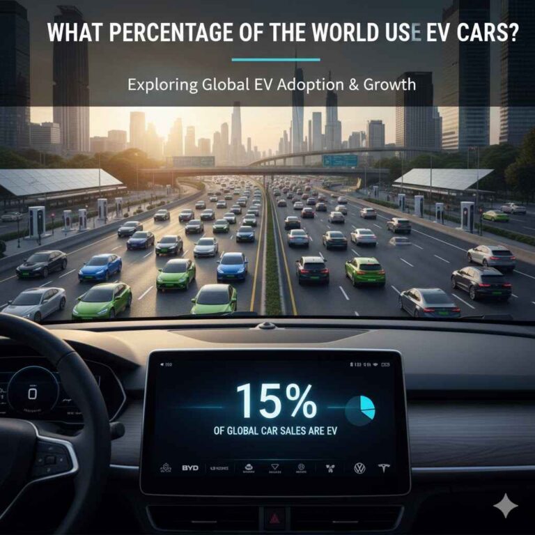 What Percentage of the World Uses EV Cars