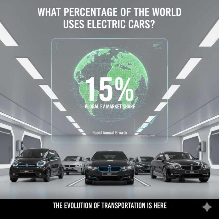 What Percentage of the World Uses Electric Cars