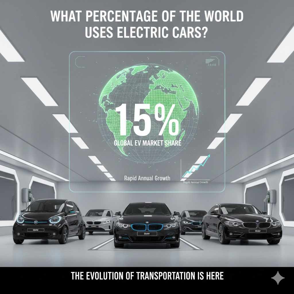 What Percentage of the World Uses Electric Cars
