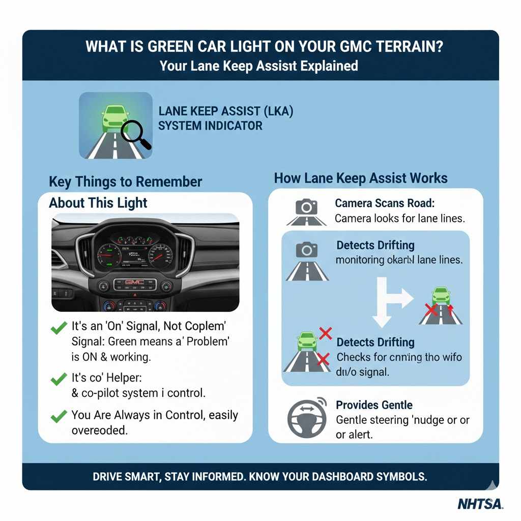 What is That Green Car Light on Your GMC Terrain's Dash