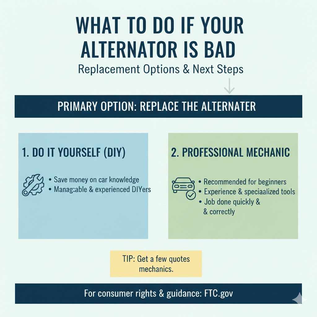 What to Do If Your Alternator is Bad