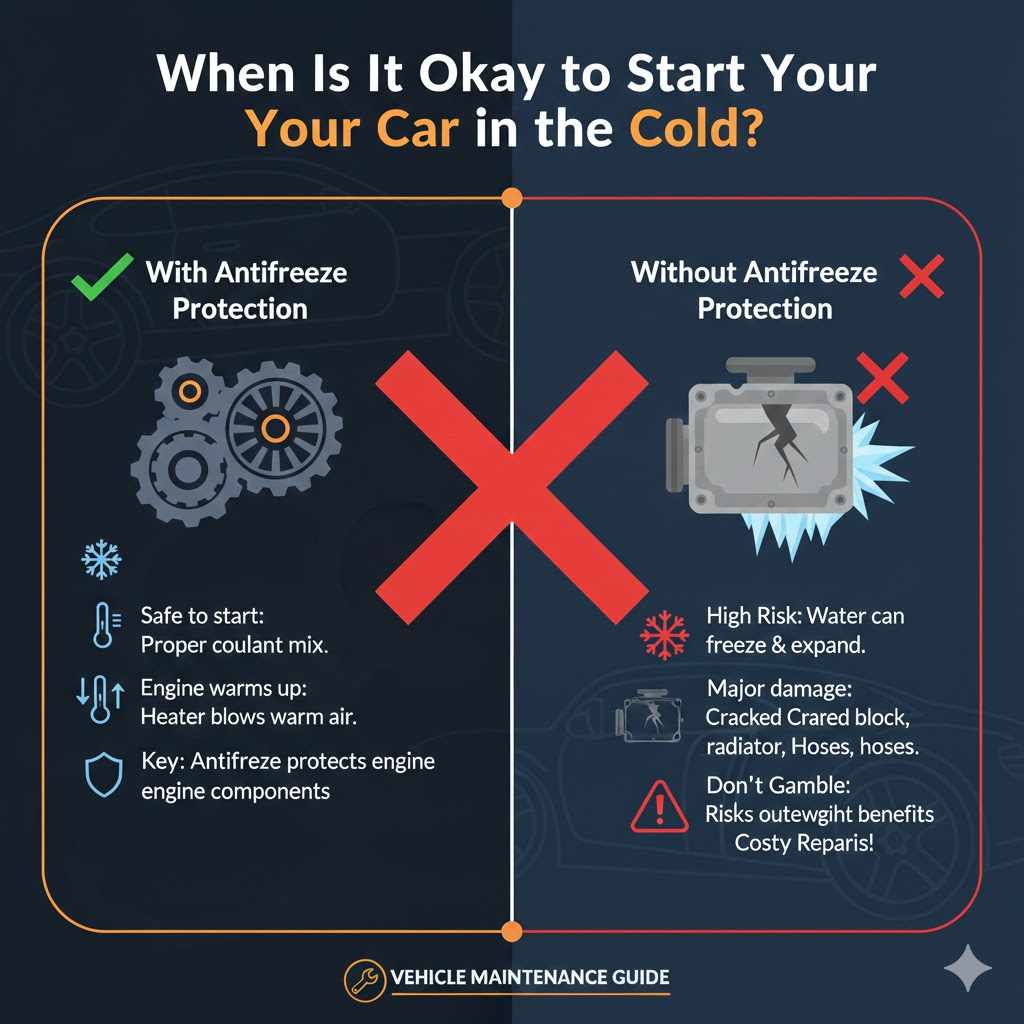 When Is It Okay to Start Your Car in the Cold?

