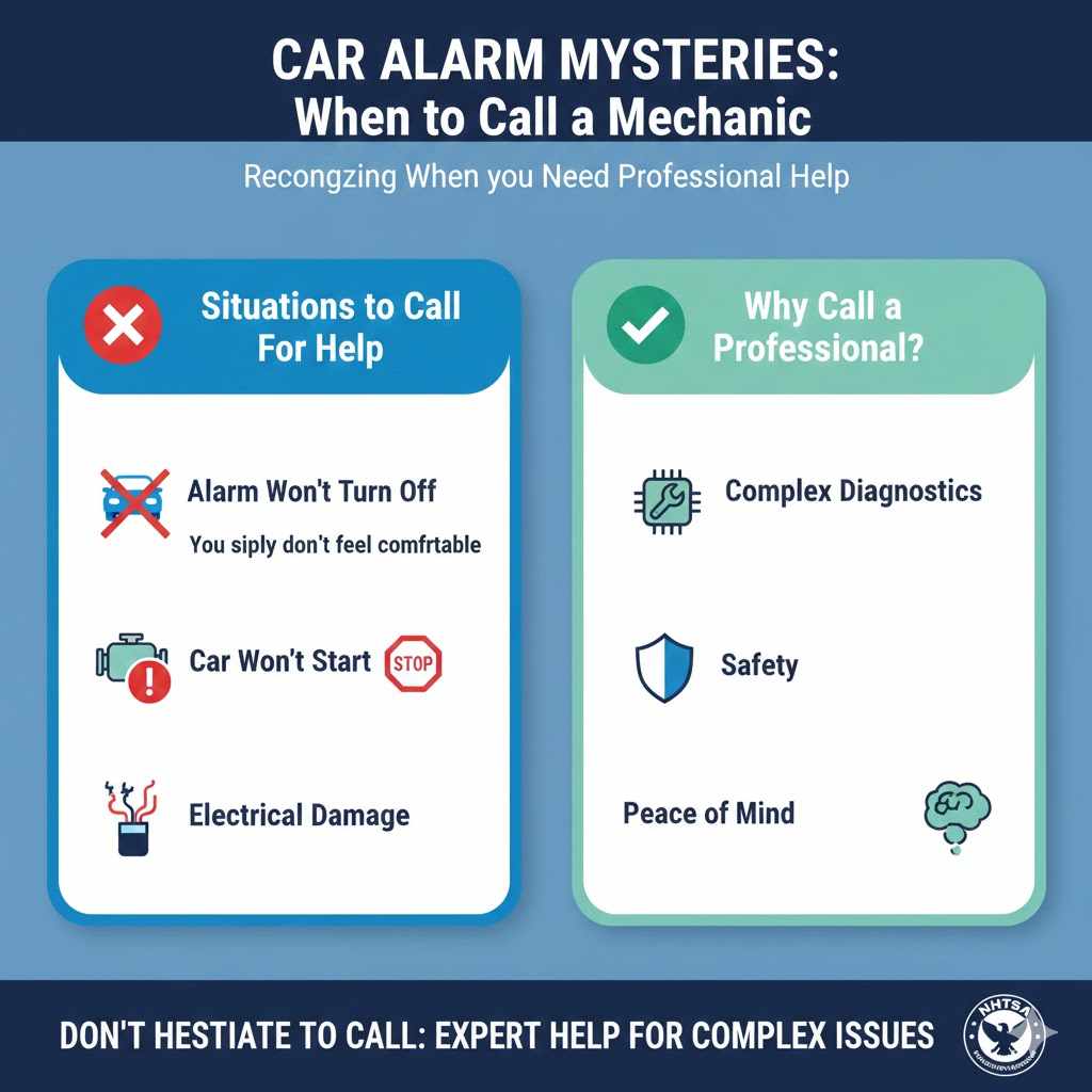 When You Absolutely Should Call a Mechanic