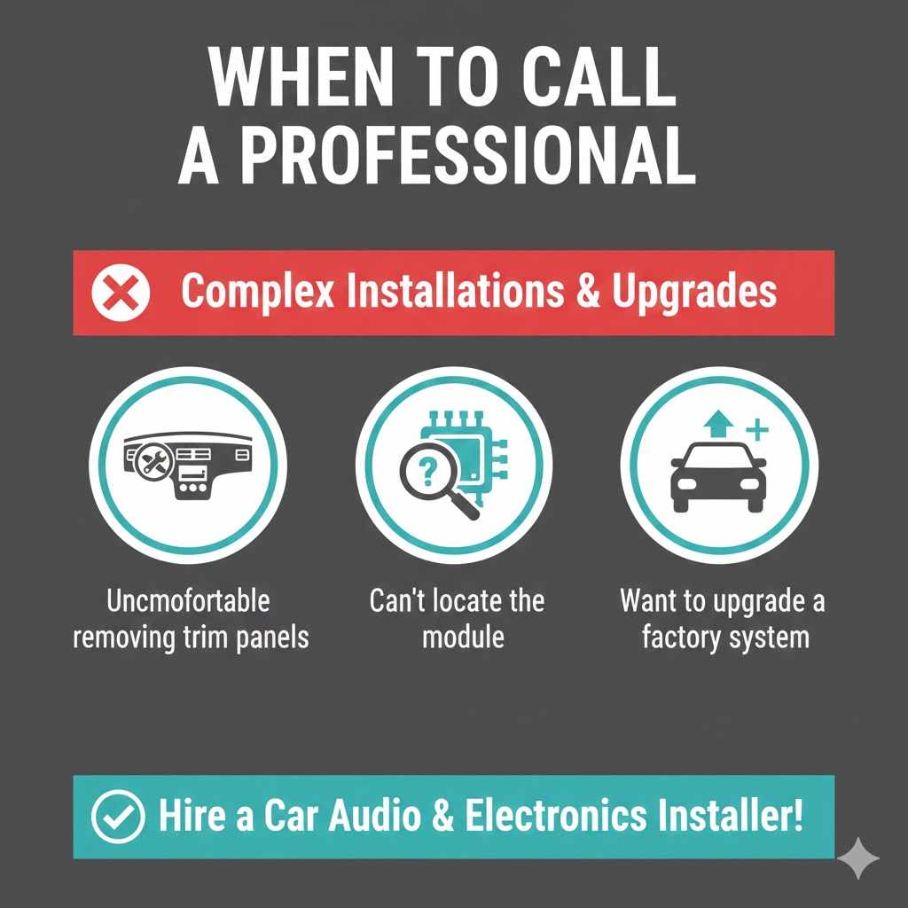 When to Call a Professional

