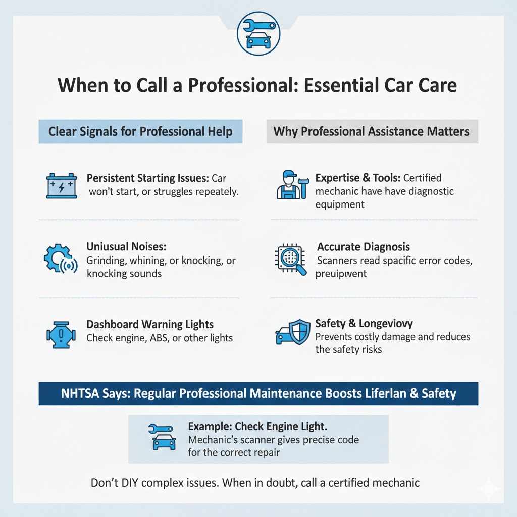 When to Call a Professional

