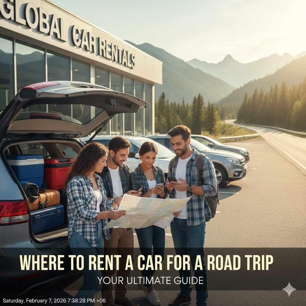 Where to Rent a Car for a Road Trip