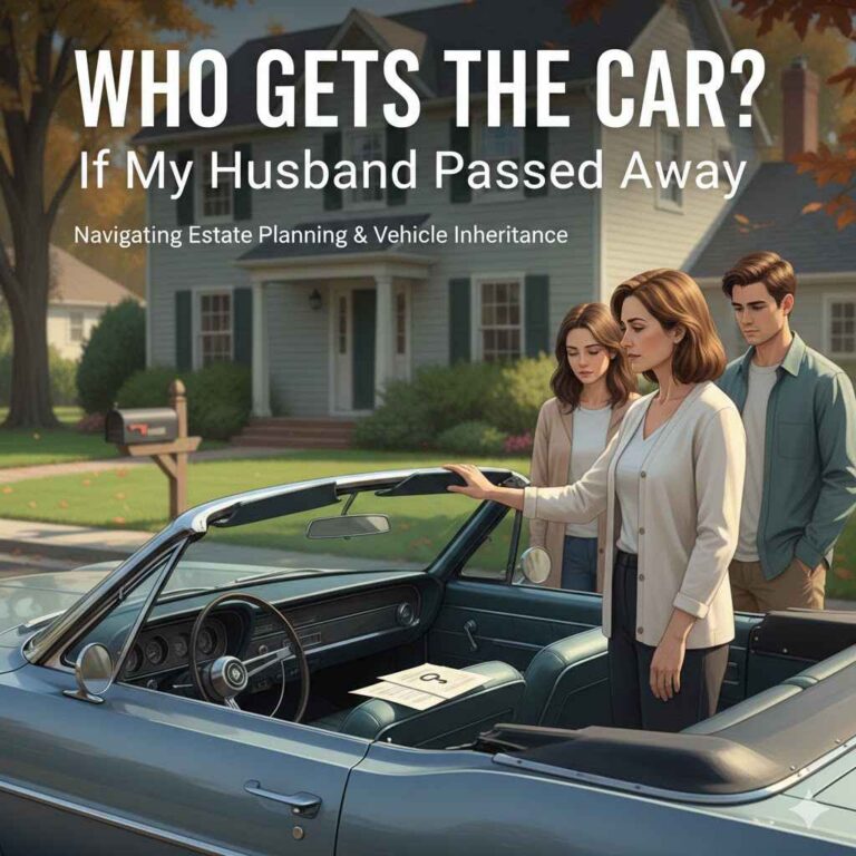 Who Gets The Car If My Husband Passed Away