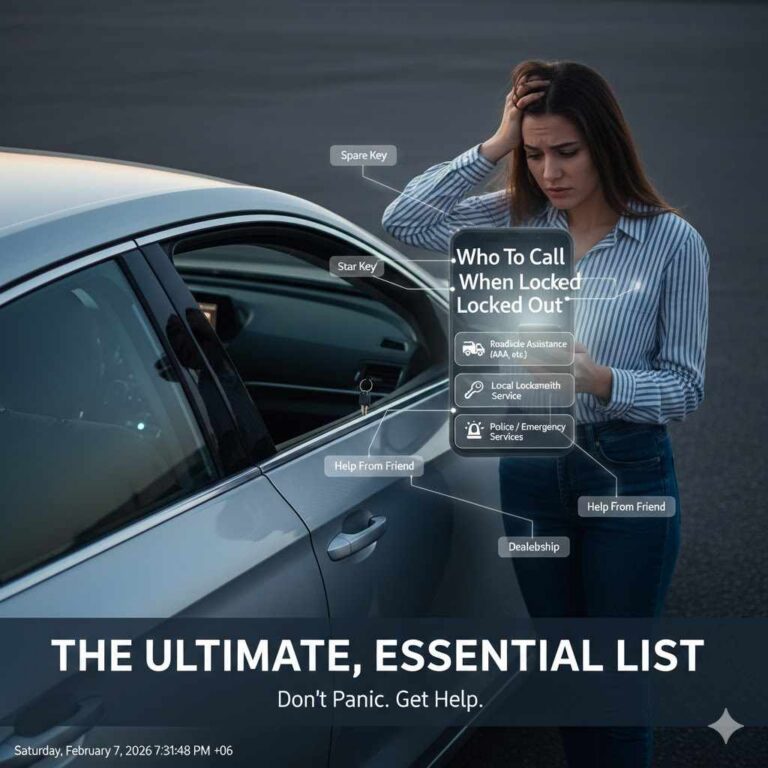 Who To Call When Locked Out Of Car