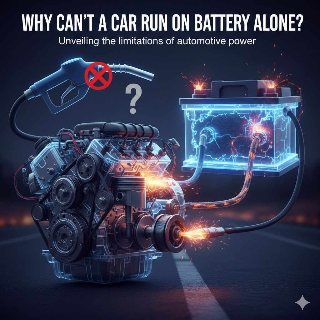Why Can’t a Car Run on the Battery Alone?