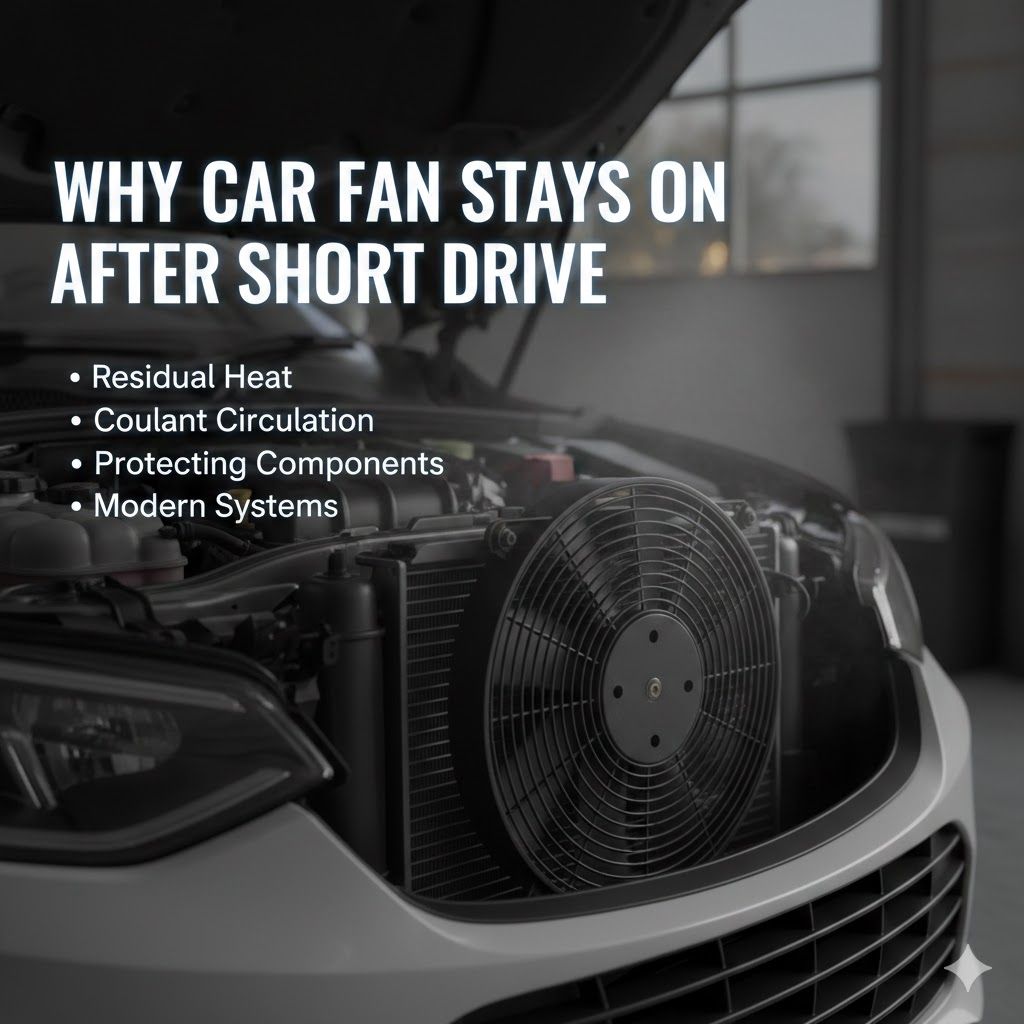 Why Car Fan Stays On After Short Drive