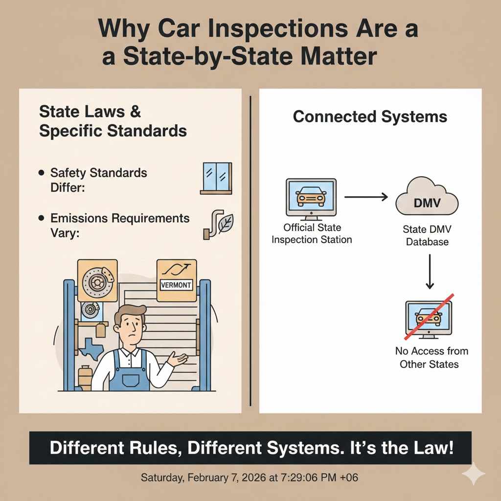 Why Car Inspections Are a State-by-State Matter