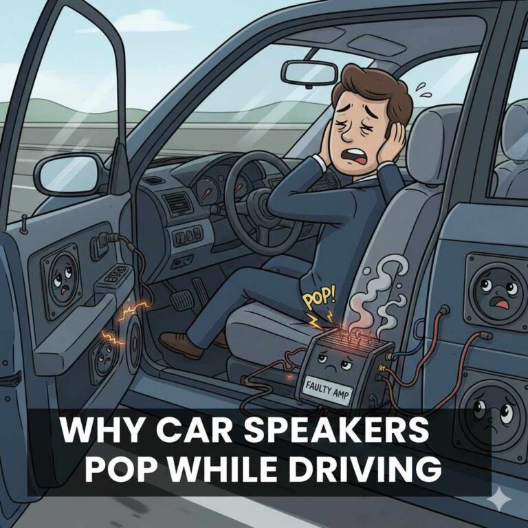 Why Car Speakers Pop While Driving