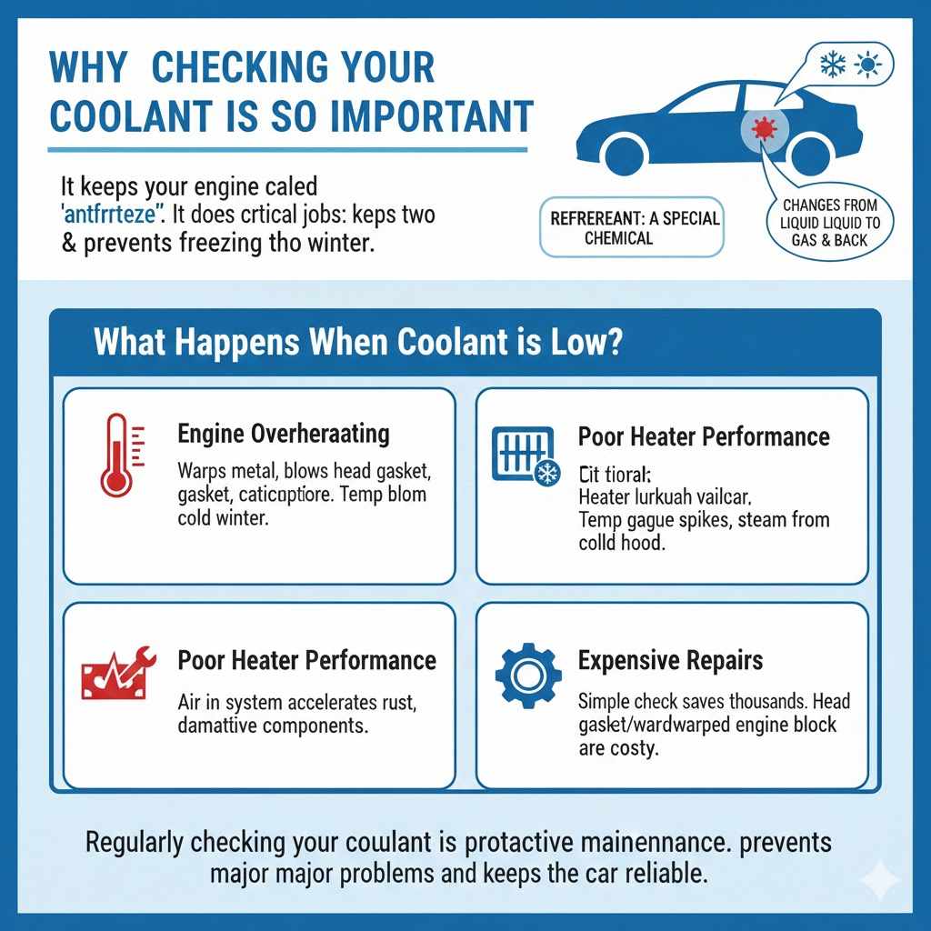 Why Checking Your Coolant is So Important