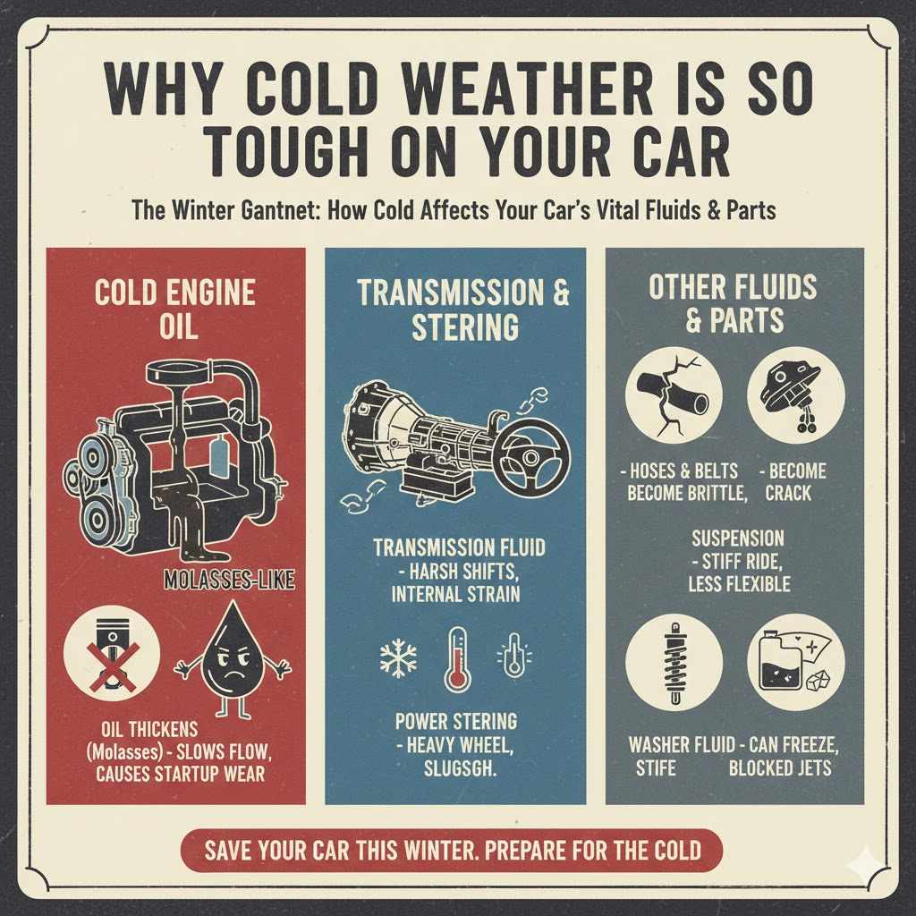 Why Cold Weather is So Tough on Your Car


