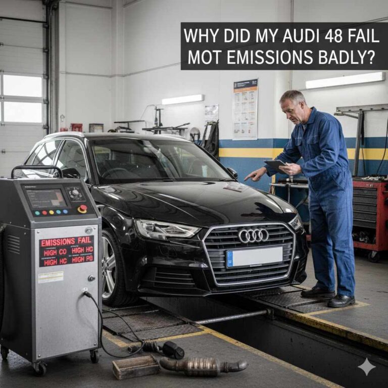Why Did My Audi A3 Fail MOT Emissions Badly?