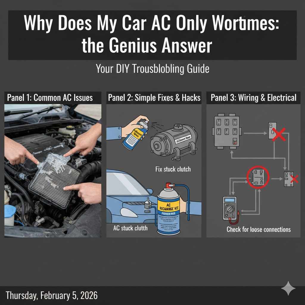 Why Does My Car AC Only Work Sometimes