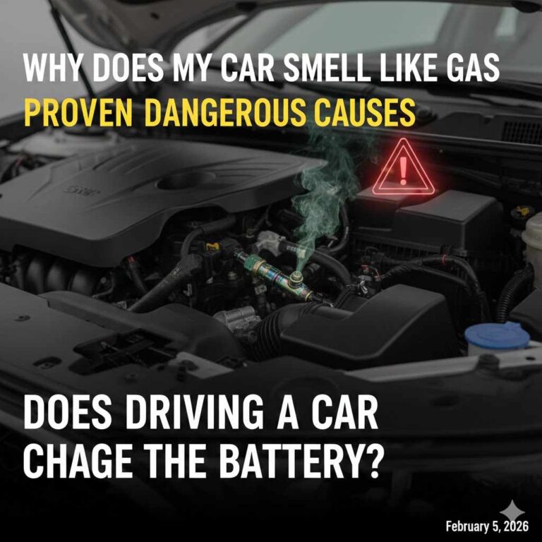 Why Does My Car Smell Like Gas