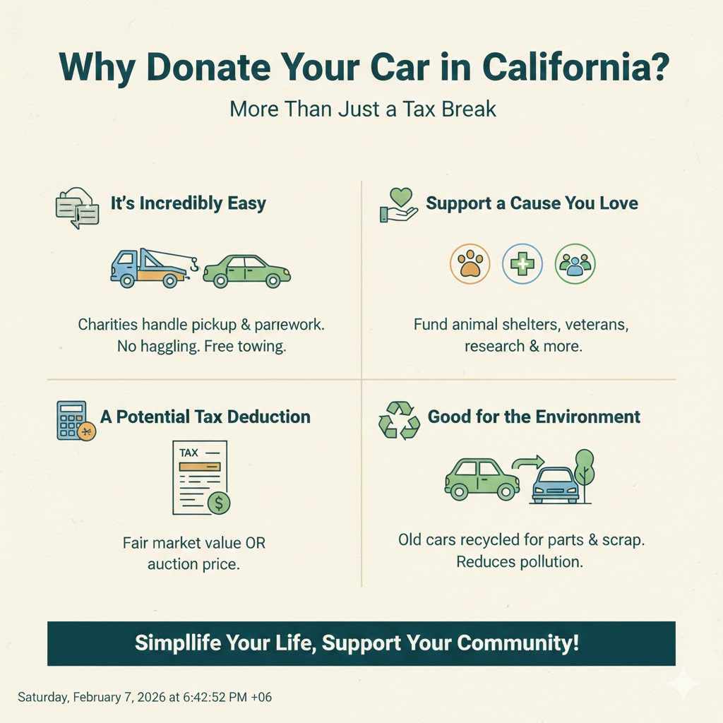 Why Donate Your Car in California