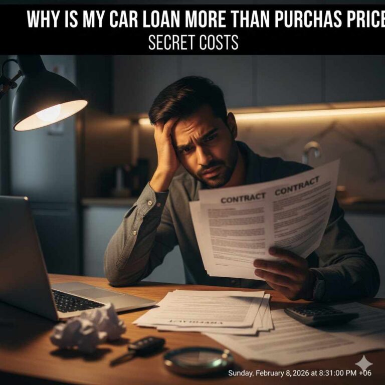 Why Is My Car Loan More Than Purchase Price