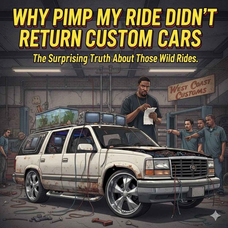 Why Pimp My Ride Didn't Return Custom Cars