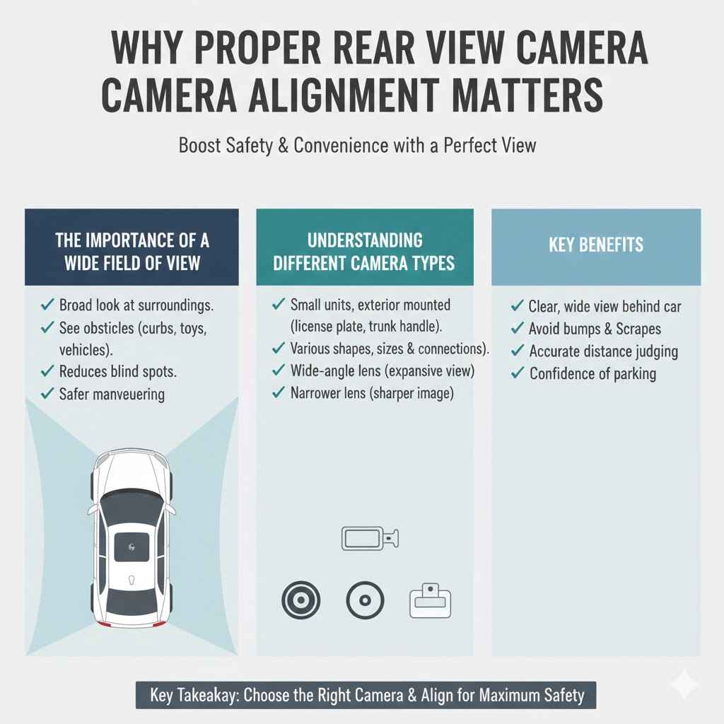 Why Proper Rear View Camera Alignment Matters
